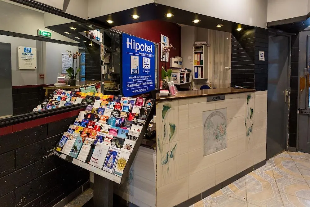 ** Hotel Hipotel Paris Belleville Gare De L'Est France